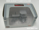 Item #SCT 907 White 2-110 Wide Front Tractor with Cab - 1/64 Scale - SpecCast