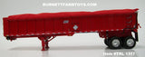 Item #TRL 1317 All Red Tandem Axle East End Dump Trailer - 1/64 Scale - DCP by First Gear