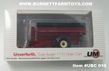 Item #UBC 010 Red Unverferth Dual-Auger 1110 Grain Cart with Flotation Tires - 1/64 Scale - SpecCast